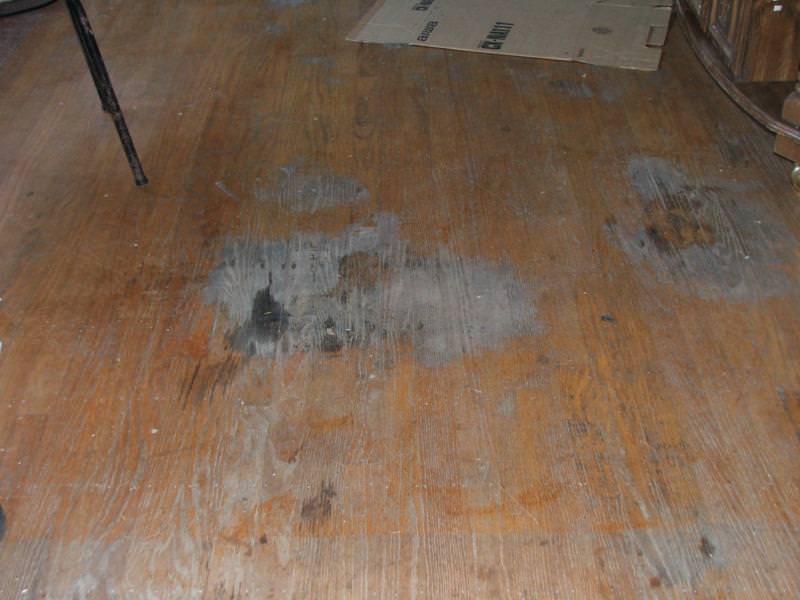 Really Badly Stained Floor