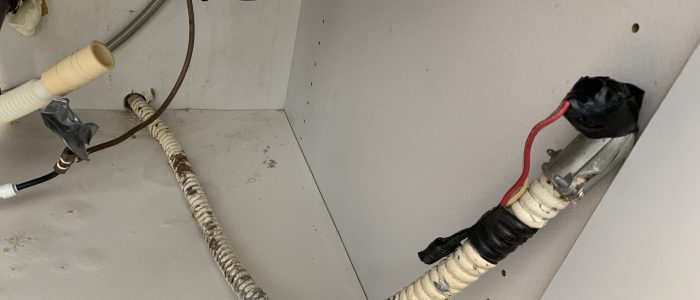Disposer wiring—conduit and cord connections