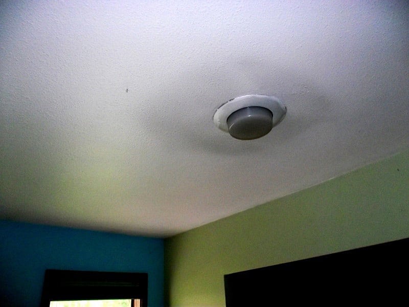 Why does that black ring on my ceiling keep coming back?