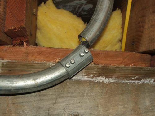 Disconnected electrical conduit