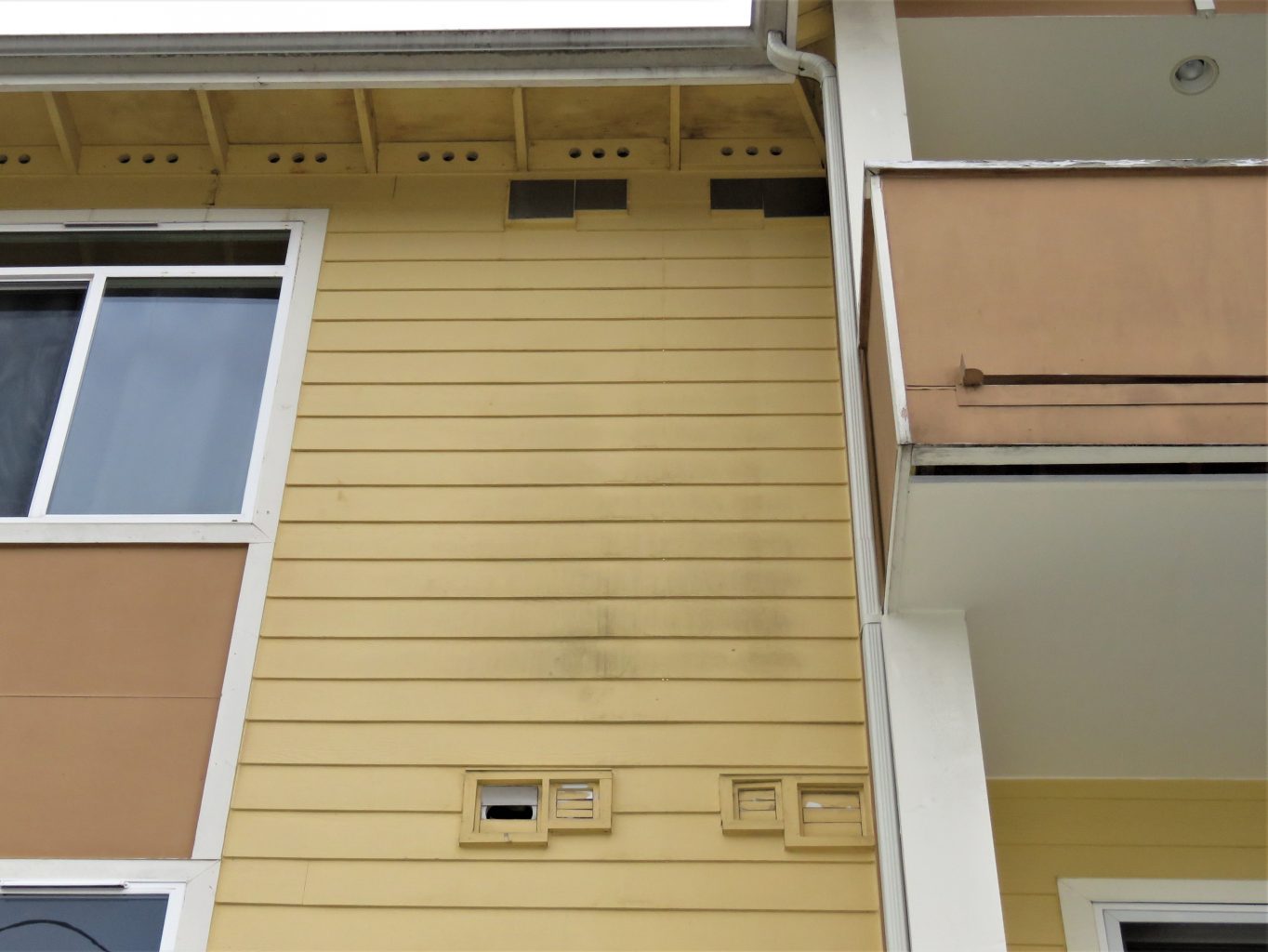 Do your exhaust vents terminate at your soffits?